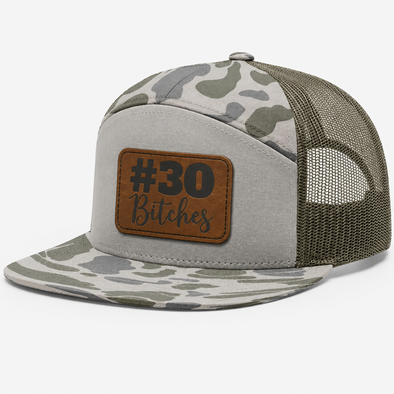 #30 Bitches Leather Patch Hat