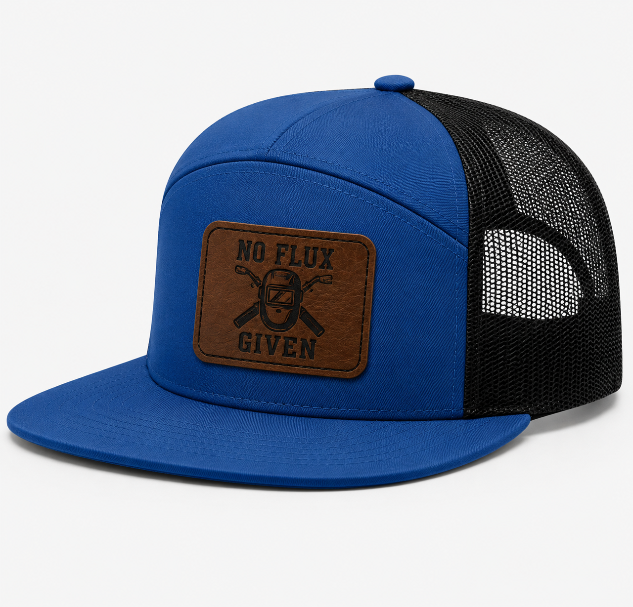 No Flux Given Leather Patch Hat