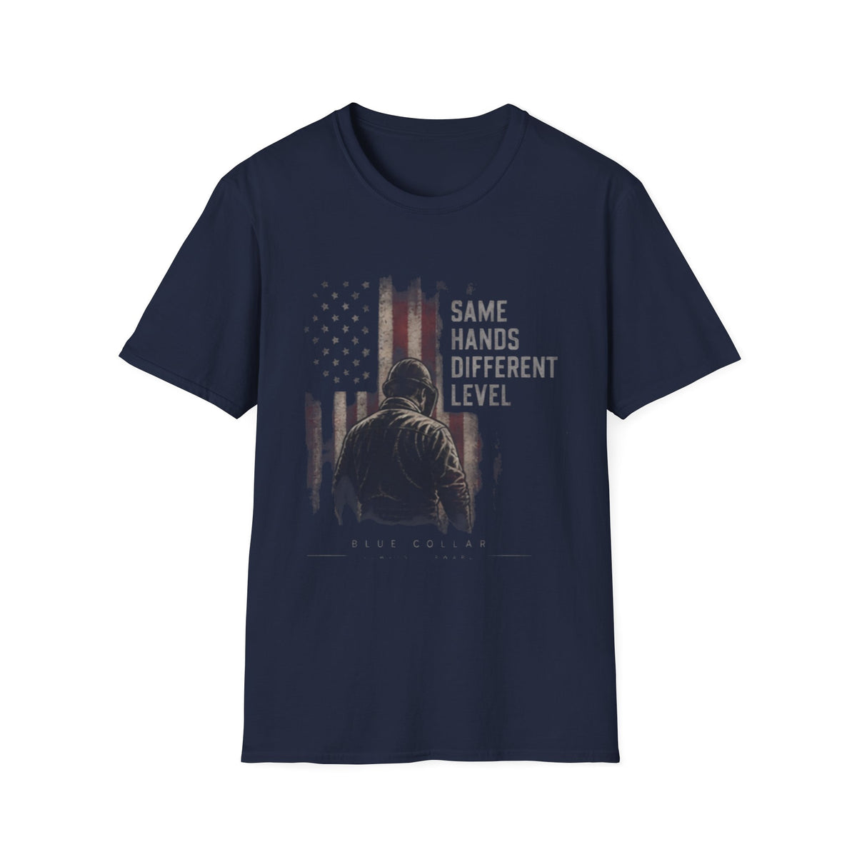Same Hands Different Level Patriotic Veteran - T Shirt