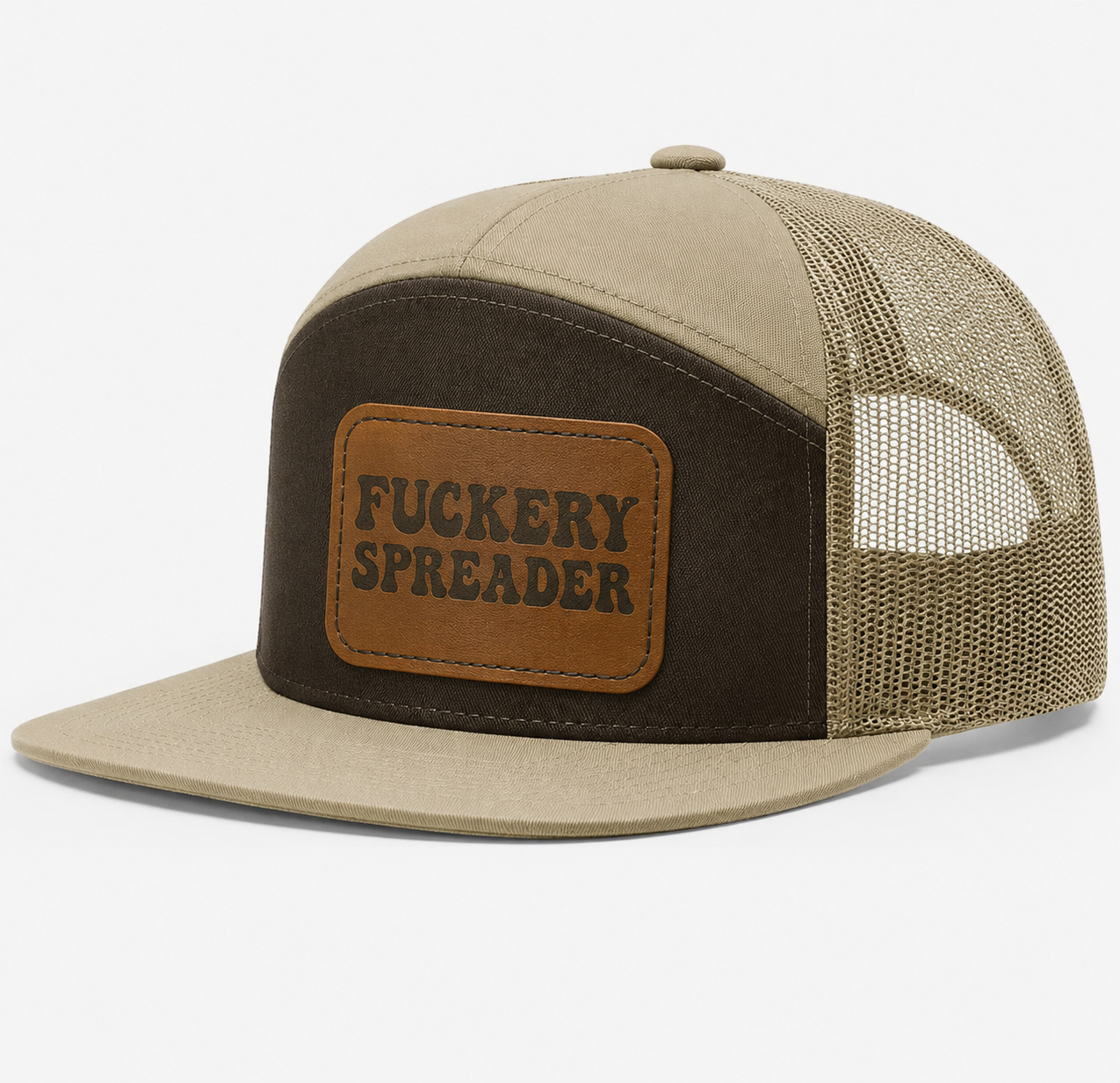 Fuckery Spreader Leather Patch Hat