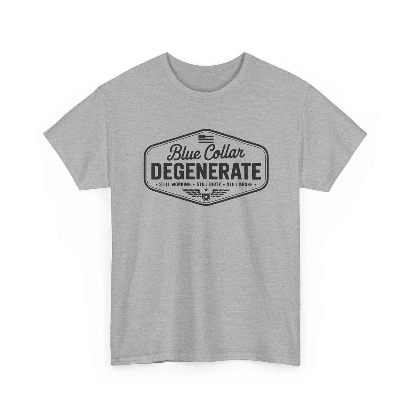 Blue Collar Degenerate T Shirt