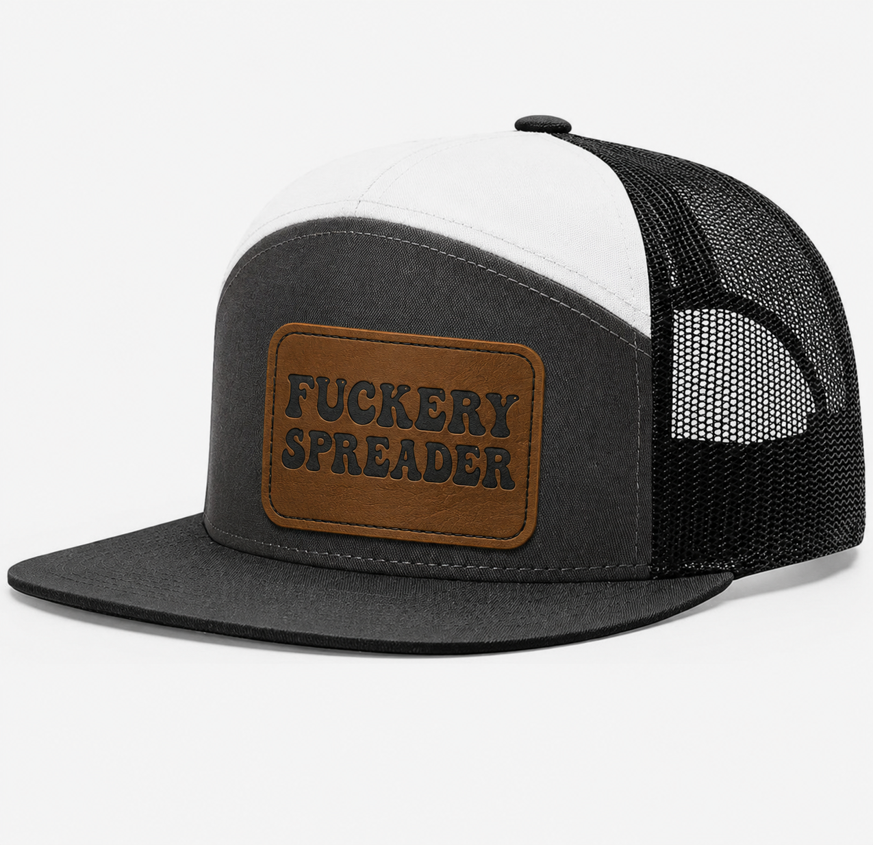 Fuckery Spreader Leather Patch Hat