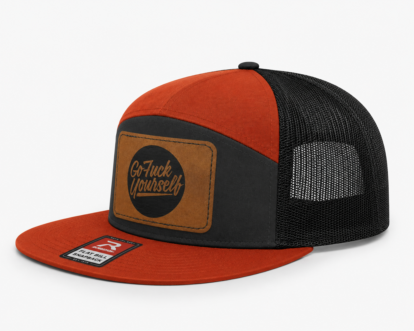 Go Fuck Your Self Leather Patch Hat
