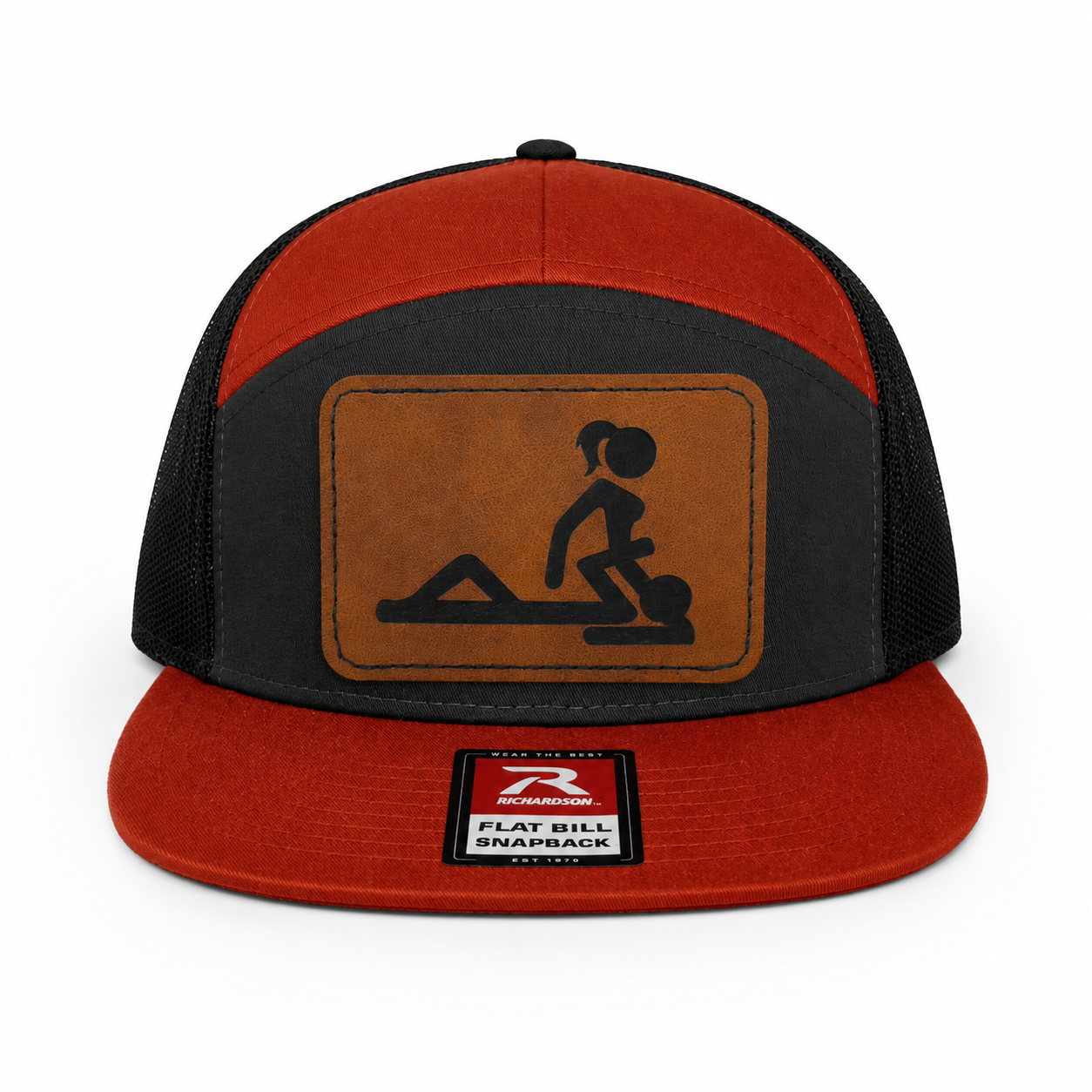 Ride My Face Leather Patch Hat