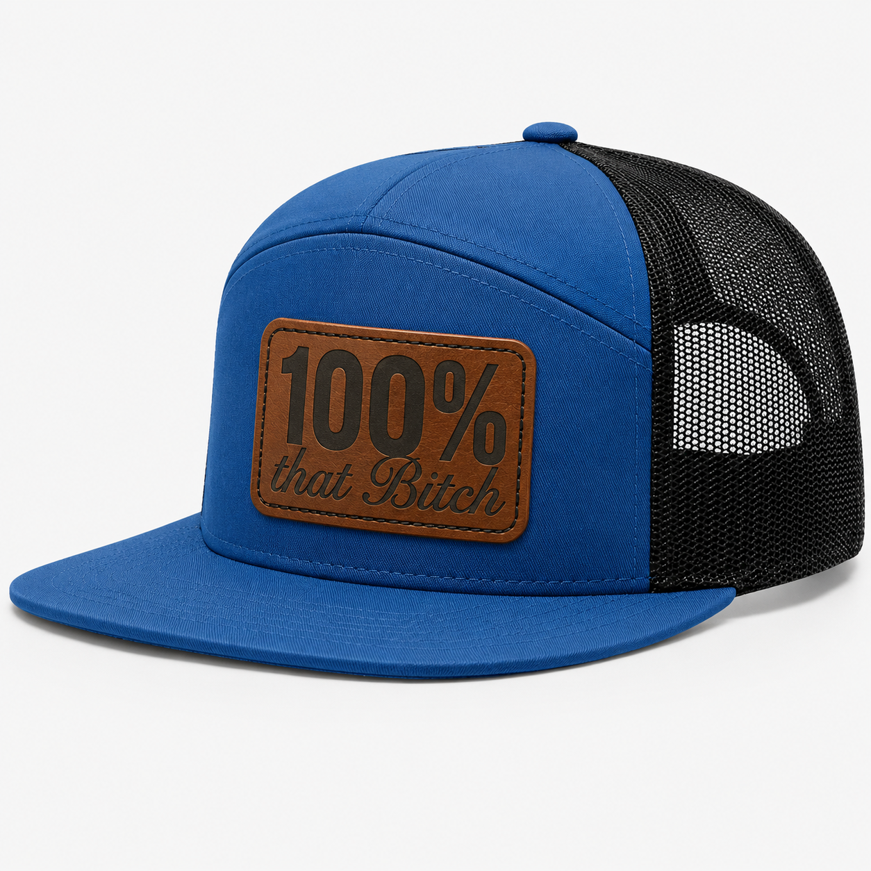 100% Percent That Bitch Leather Patch Hat