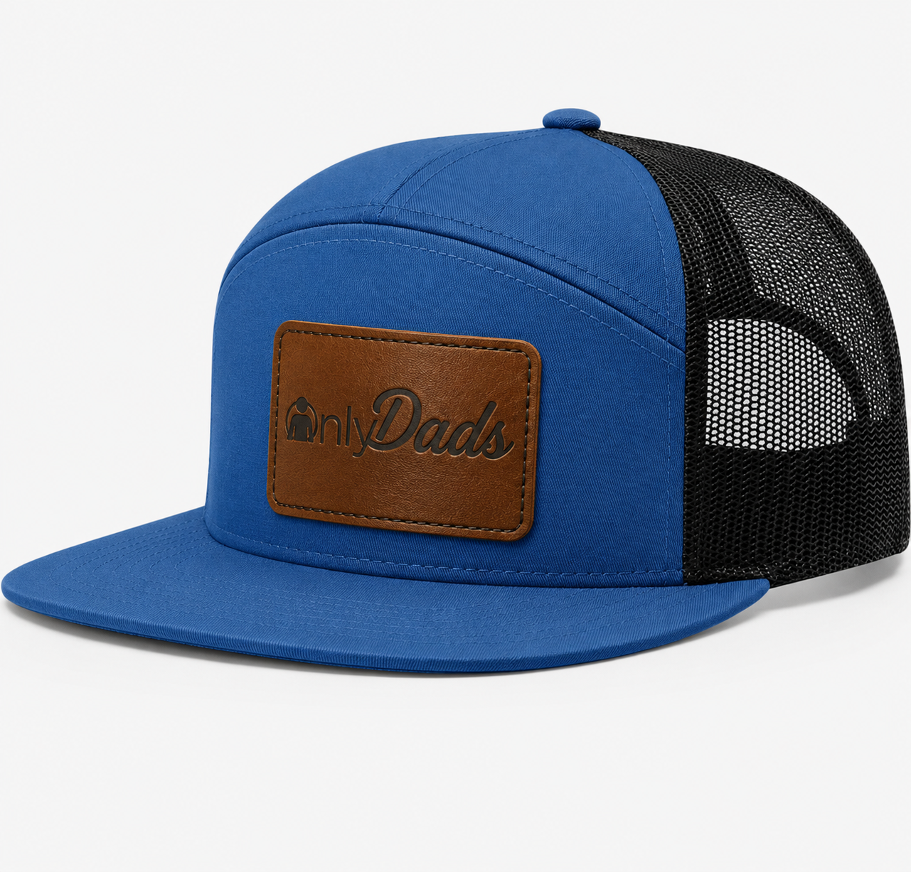 Only Dads Leather Patch Hat