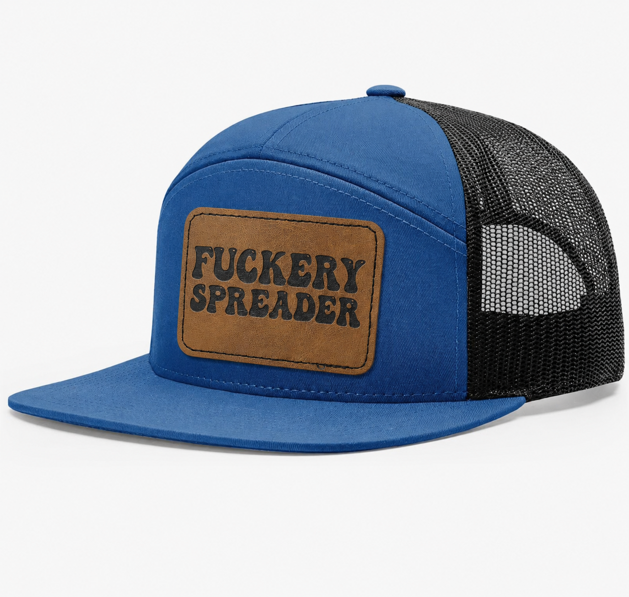 Fuckery Spreader Leather Patch Hat