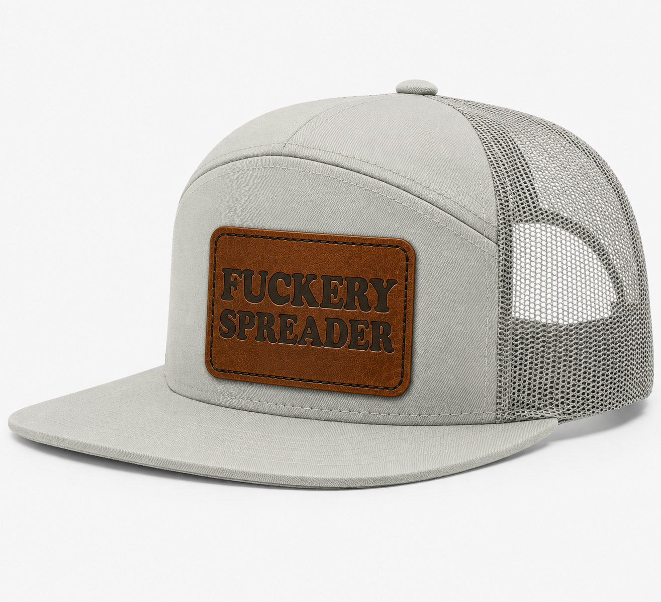 Fuckery Spreader Leather Patch Hat