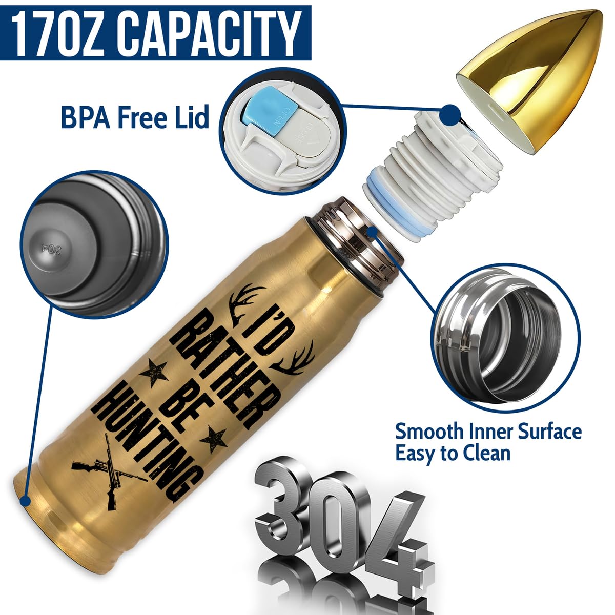 American Flag Stainless Steel Tumbler – 17oz Vacuum Insulated Tumbler with Black USA Flag Design – Patriotic Christmas, Birthday & Retirement Gifts for Veterans, Military, Police, Firefighters - HARD HATTERZ