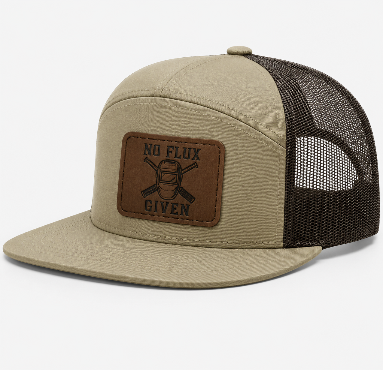 No Flux Given Leather Patch Hat