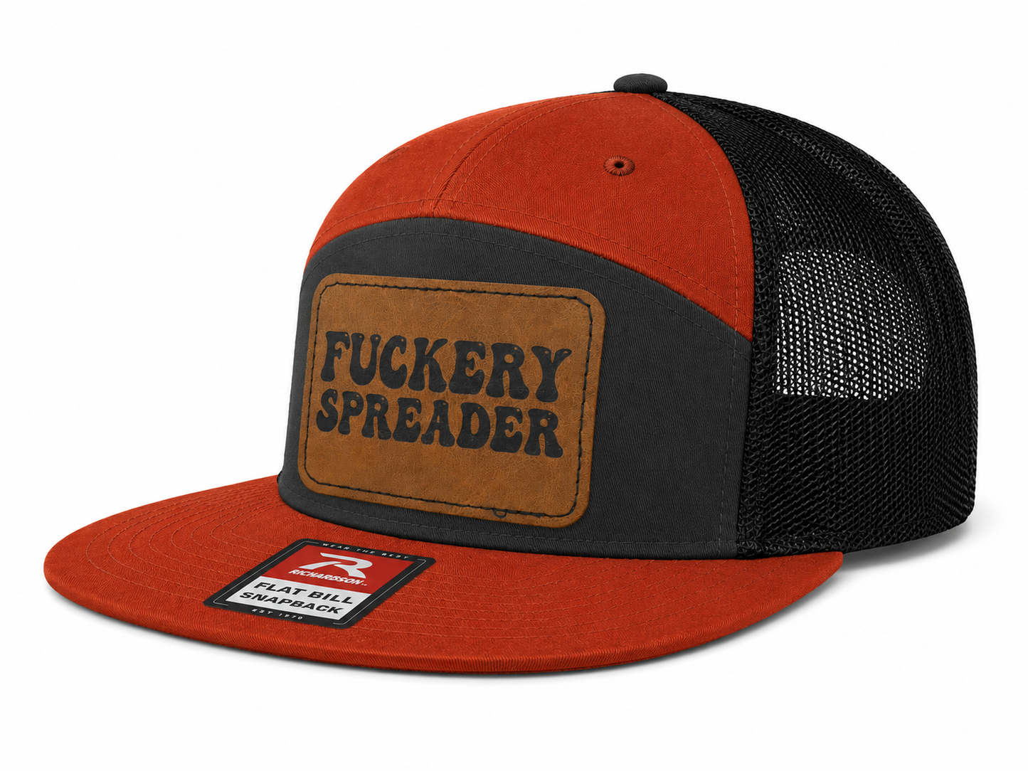 Fuckery Spreader Leather Patch Hat