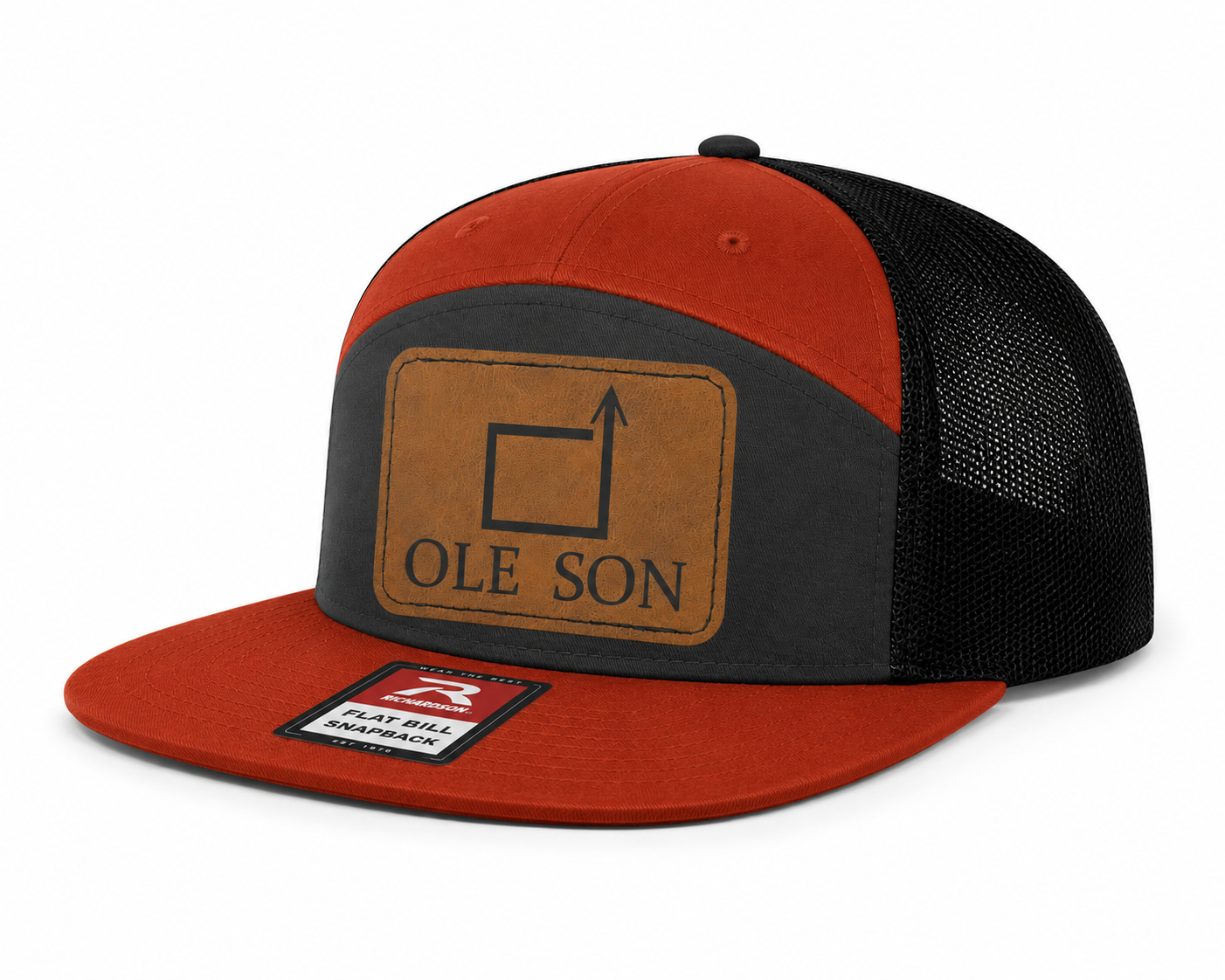 Square Up Ole Son Leather Patch Hat