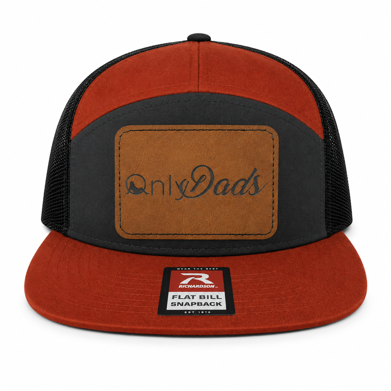 Only Dads Leather Patch Hat